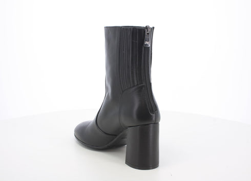 Melluso donna stivaletti con tacco in pelle